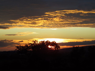 Coucher de soleil