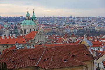 Obraz premium st nicholas church in prague
