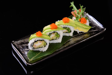 Avocado Fried prawn roll