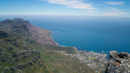 view from the top of mountain