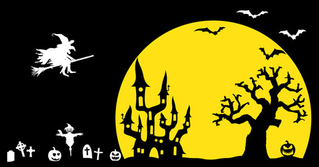 scary Halloween background