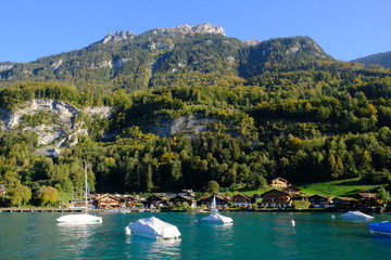 Iseltwald near Interlaken, Berner Oberland, Switzerland
