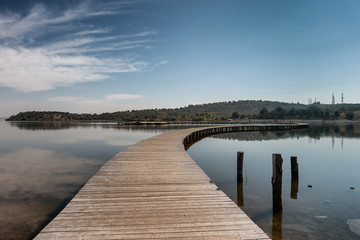Naklejka premium Historical Greek Orthodox monastery of Zvernec near Vlore in Albania