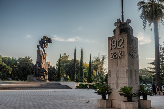 Independence monument of Albania in Vlore