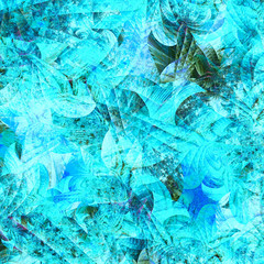 Abstract fantasy ornament pattern. Creative fractal design for greeting cards or t-shirts.