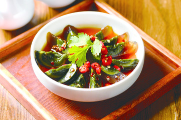 Thai chili preserved eggs