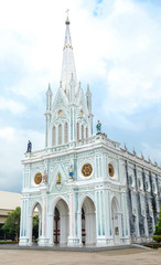 Nativity of Our Lady Cathedral in Bang Nok Khwaek, Samut Songkhram, Thailand