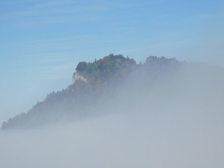 góry we mgle