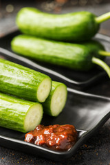 Small Cucumber with Soybean Paste
