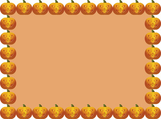 Halloween frame