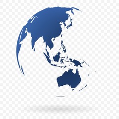 Earth globe symbol © paketesama