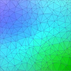 Polygonal Abstract Background Template. Colorful Vector Banner.