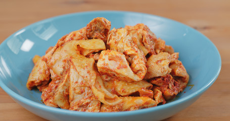 Spicy steamed chinese style chicken