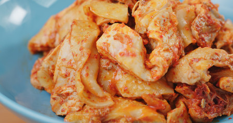 Chili steamed chicken