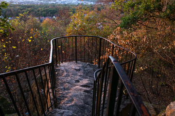 Teufelskanzel viewpoint in Aschaffenburg