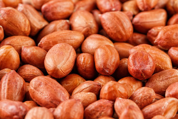 Peanuts, for background or textures. Uncleaned inshell peanuts.