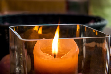 Candle in Glass Outdoor