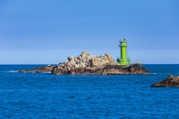 Obraz premium lighthouse nearby Jukseong Church in Busan,South Korea.