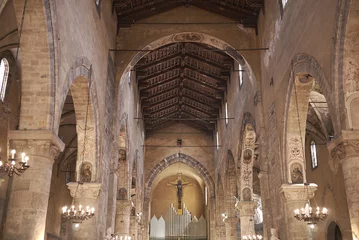 Selbstklebende Fototapeten Palermo Palermo, Italy - September 08, 2018 : View of San Francesco di Assisi church  © simona