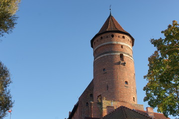 Fototapeta na wymiar Zamek Kapituły Warmmińskiej