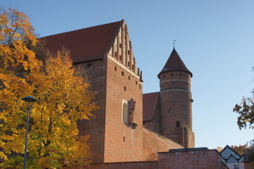 Obraz premium Olsztyn - Zamek Kapituły Warmińskiej