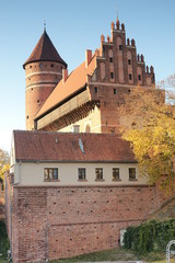 Fototapeta na wymiar Zamek Kapituły Warmińskiej