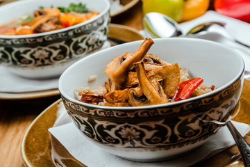pilaf with wild mushrooms