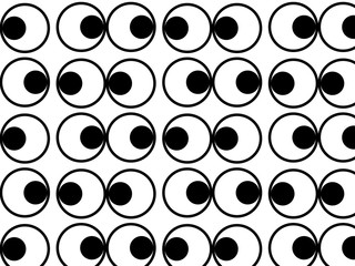 Repeating circle shape vector pattern