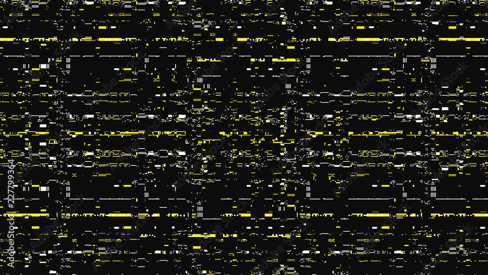 Poster glitch. abstract shapes. chaos. pixel. cyberpunk. computer screen error. digital design. pixel noise