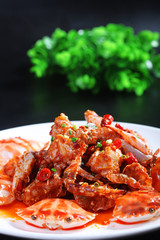 Secret flavour of swimming crab