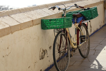bicicleta de pescador