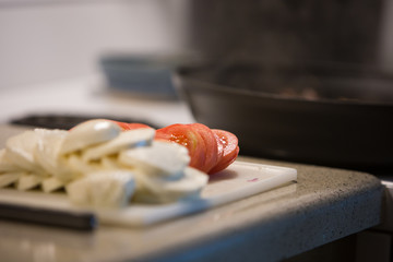 Tomatoes and Mozzarella