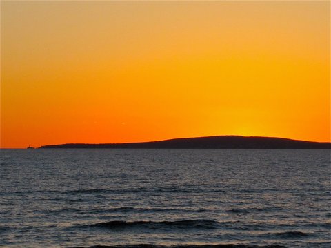 Mallorca, Abendhimmel am Mittelmeer