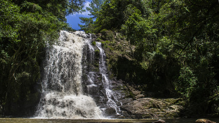 waterfall brazil
