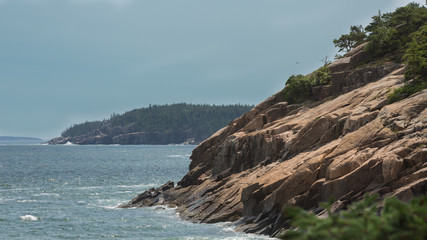 Rocky shore of Acadia National Park
