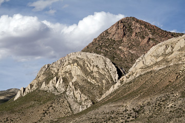 Rock formations, Purnamarca, Northern Argentina