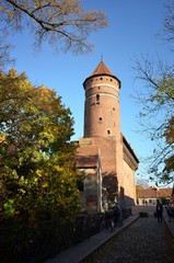 Fototapeta premium Zamek w Olsztynie