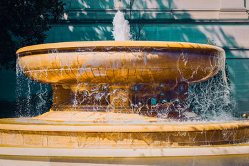 fountain in the park