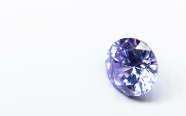 Natural purple Sapphire gemstone