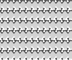 Abstract seamless pattern from corners. Optical illusion of movement. Calm image building.