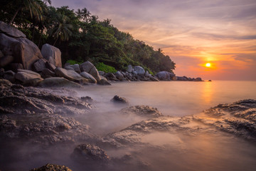 Fototapeta na wymiar Thailand Sunset