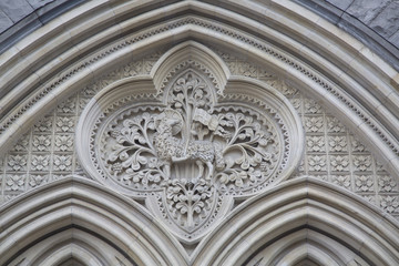 Entrance of Christ Church Cathedral, Dublin
