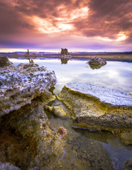 tufa, mono lake, california