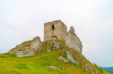 Fototapeta na wymiar Ruins of Old Castle