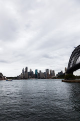 Fototapeta premium Sydney city from across the bay at Kirribilli.