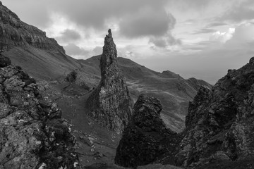 The Quiring on Isle of Skye Scotland