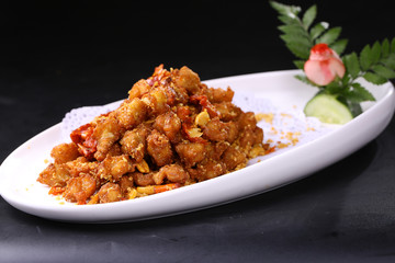 Garlic chicken brittle bone