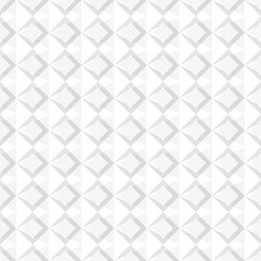 Geometrical seamless pattern of gray and white texture background, monochrome, squares and triangle shapes. Flat design vector illustration, EPS10, for wallpaper, gift wrap paper, tile prints.