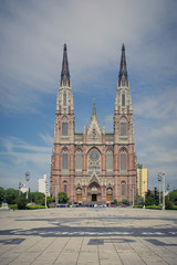 Catholic cathedral of La Plata City,