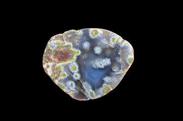 Stone cut of the mineral